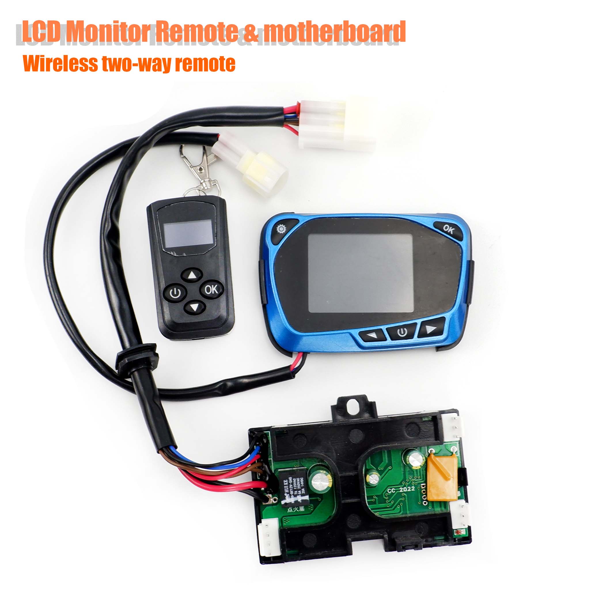 Diesel Air Heater Lcd Controller - 12V Air Diesel Heater LCD Monitor