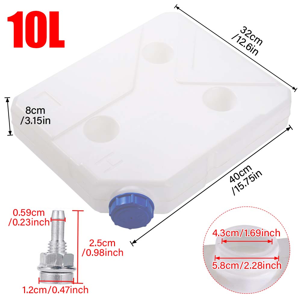 10L Thickened Plastic Fuel Tan - Diesel Heater Fuel Tank 10L ulasan dan harga