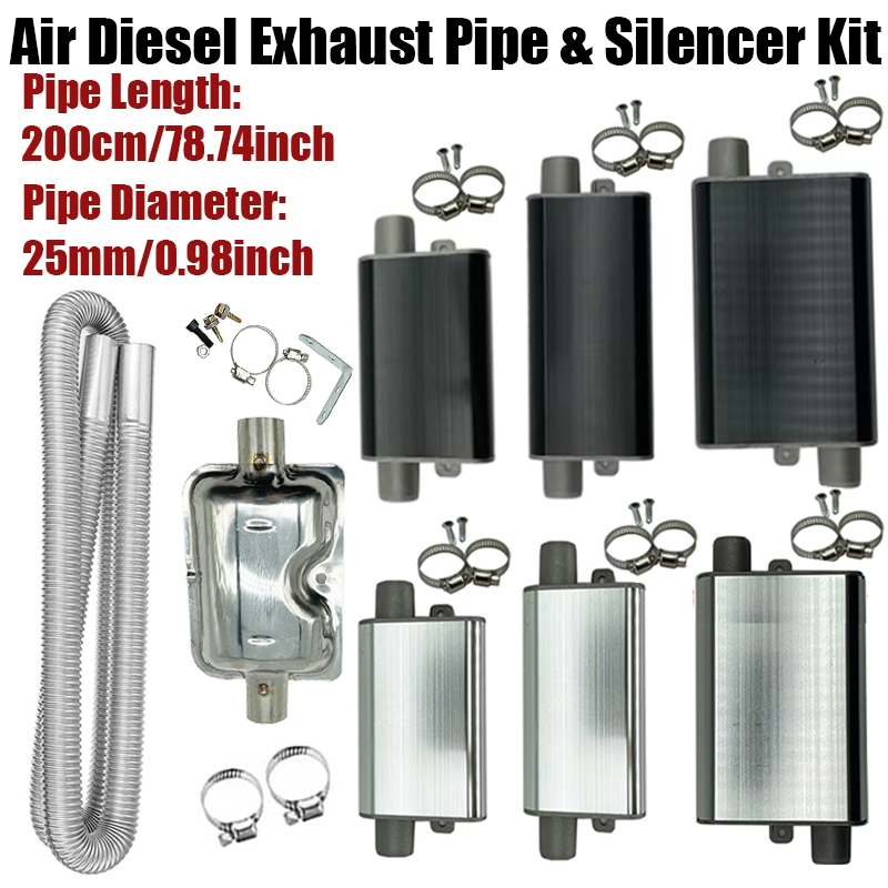 200cm Car Air Diesel Parking H - Diesel Heater Silencer Muffler ulasan dan harga