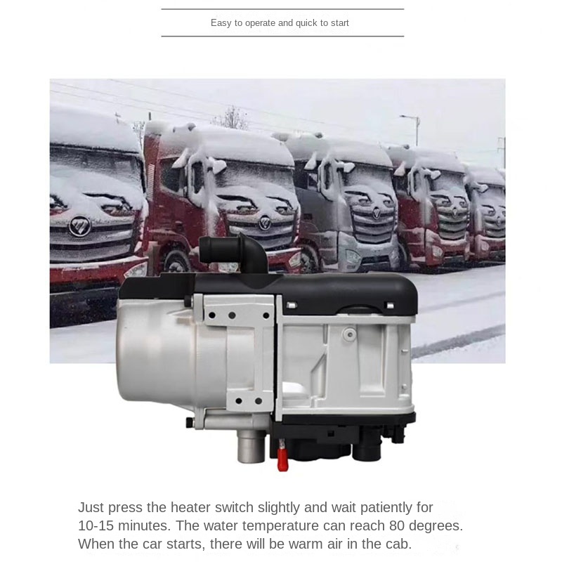 Practical12V 5KW Dual Fuel Air - Parking Heater Remote Control Kit ulasan dan harga
