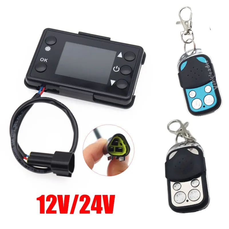 12V/24V Diesels Air Heater Par - Diesel Air Heater Lcd Controller ulasan dan harga