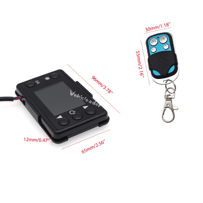 12V/24V Diesels Air Heater Par - Diesel Air Heater Lcd Controller ulasan dan harga