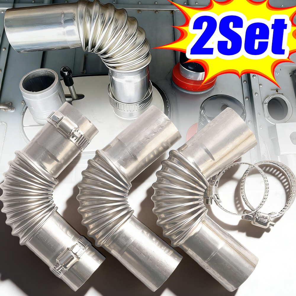 Parking Heater Vent Hose Stain - Diesel Heater Silencer Muffler ulasan dan harga