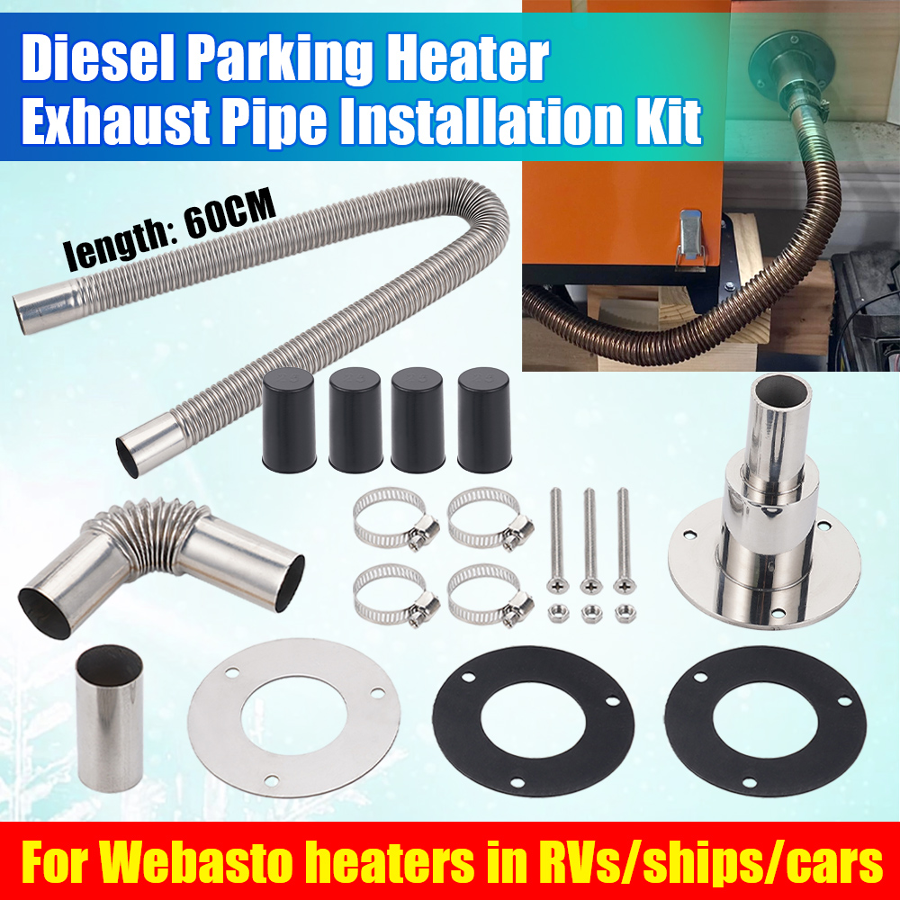 24mm Diesel Heater Exhaust Pip - Diesel Heater Ducting Kit ulasan dan harga