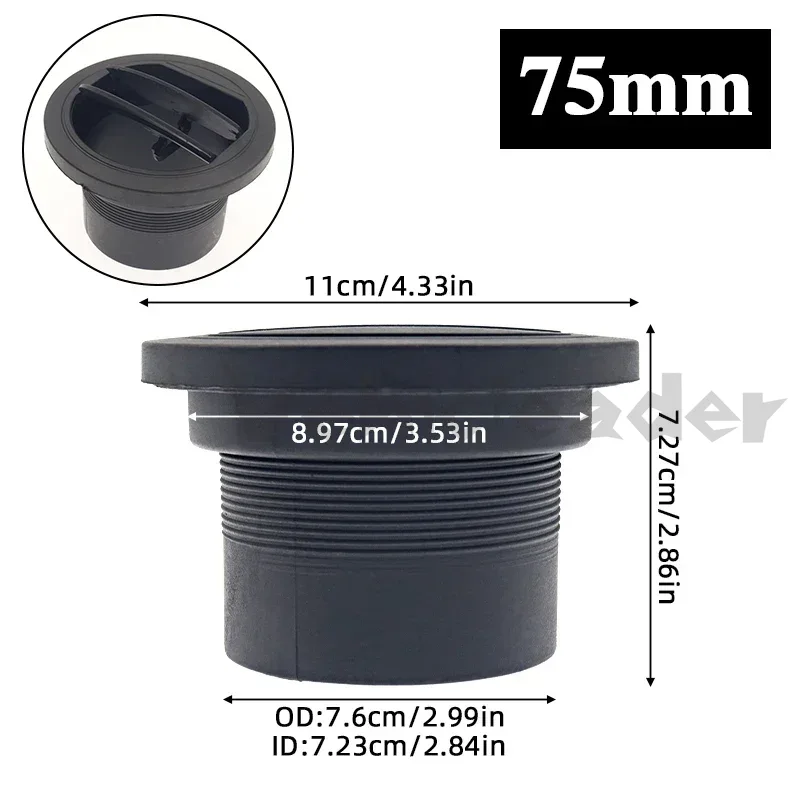 1/2PCS 42mm 60mm 75mm 90mm Air - Diesel Heater Ducting Kit ulasan dan harga