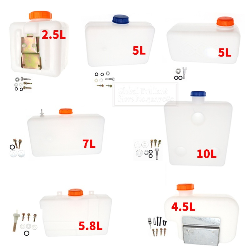2.5L/4.5L/5L/5.8L/7L/10L Car C - Diesel Heater Fuel Tank 10L ulasan dan harga
