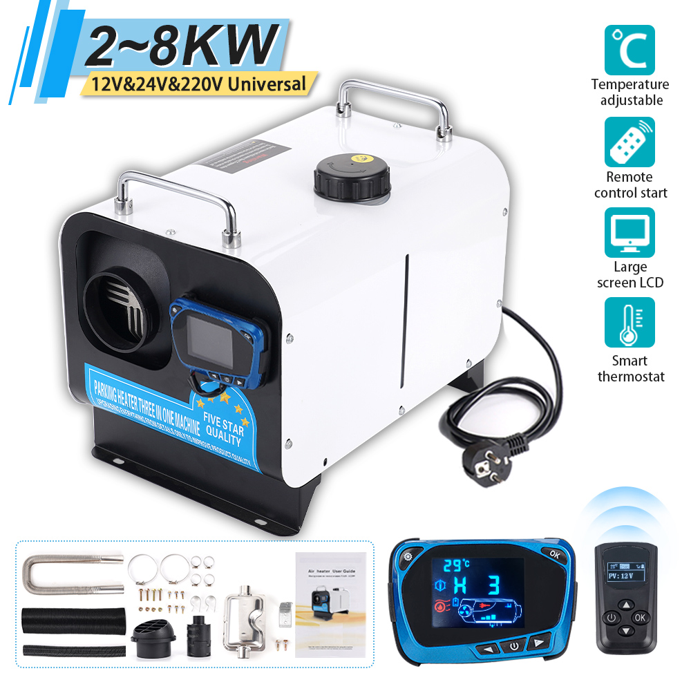 2-8KW 12V&24V&220V Car Diesel  - Diesel Parking Heater 8Kw 24V ulasan dan harga
