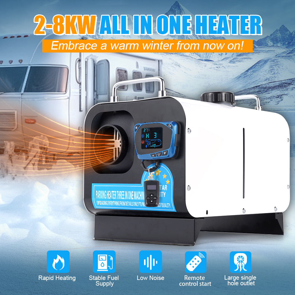 2-8KW 12V&24V&220V Car Diesel  - Diesel Parking Heater 8Kw 24V ulasan dan harga