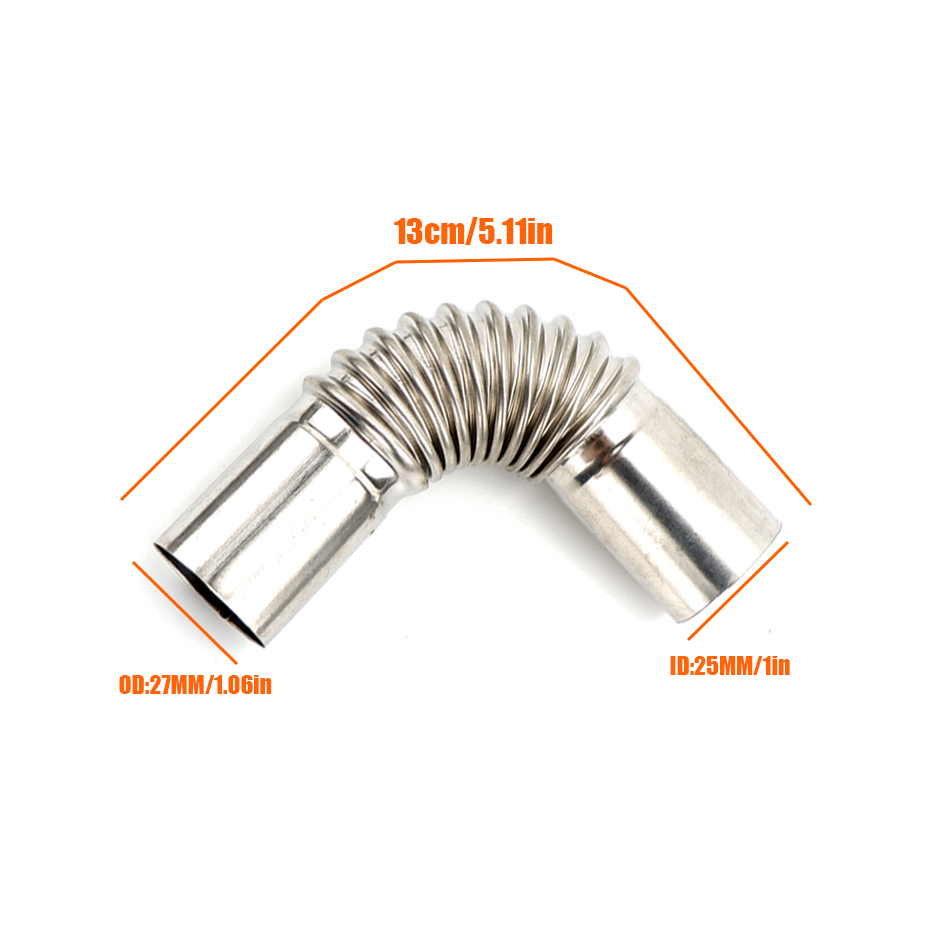 24mm 25mm 25mm&26mm Exhaust Pi - Diesel Heater Silencer Muffler ulasan dan harga