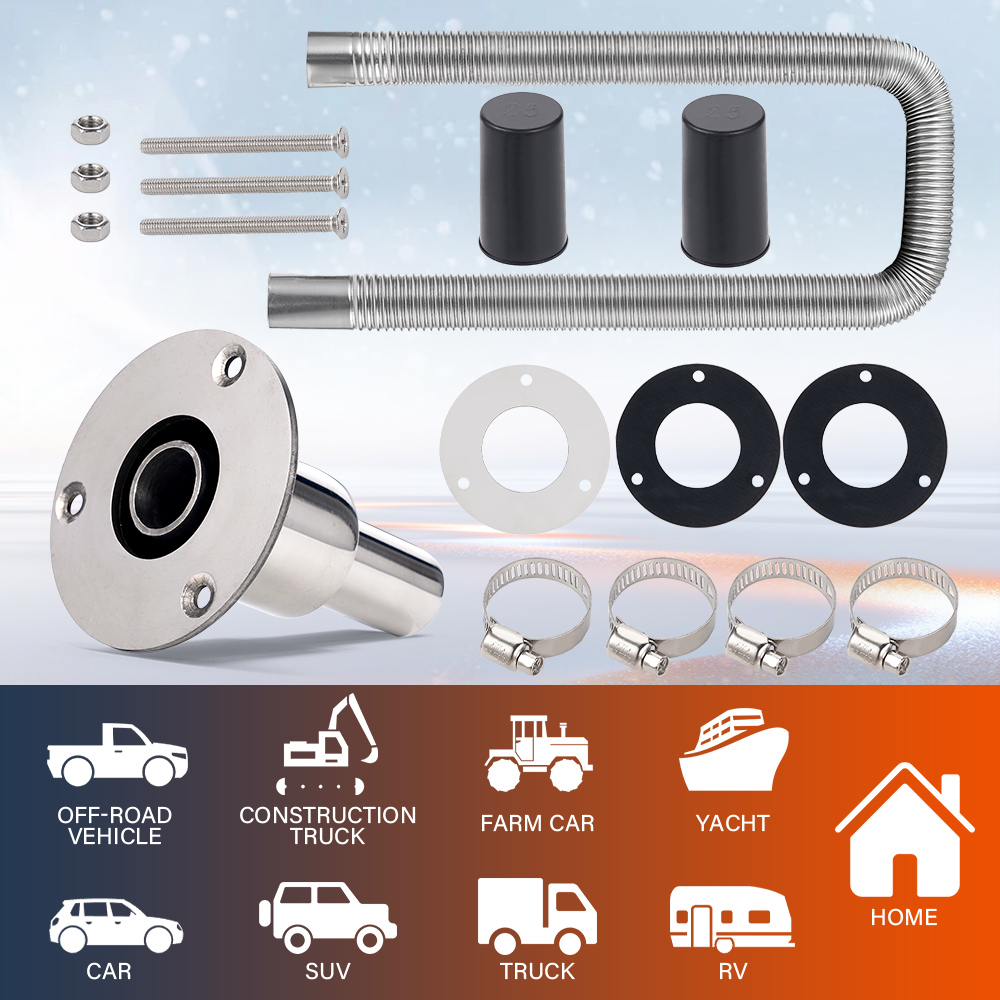 24mm 304 Stainless Steel Diese - Diesel Heater 2Kw ulasan dan harga