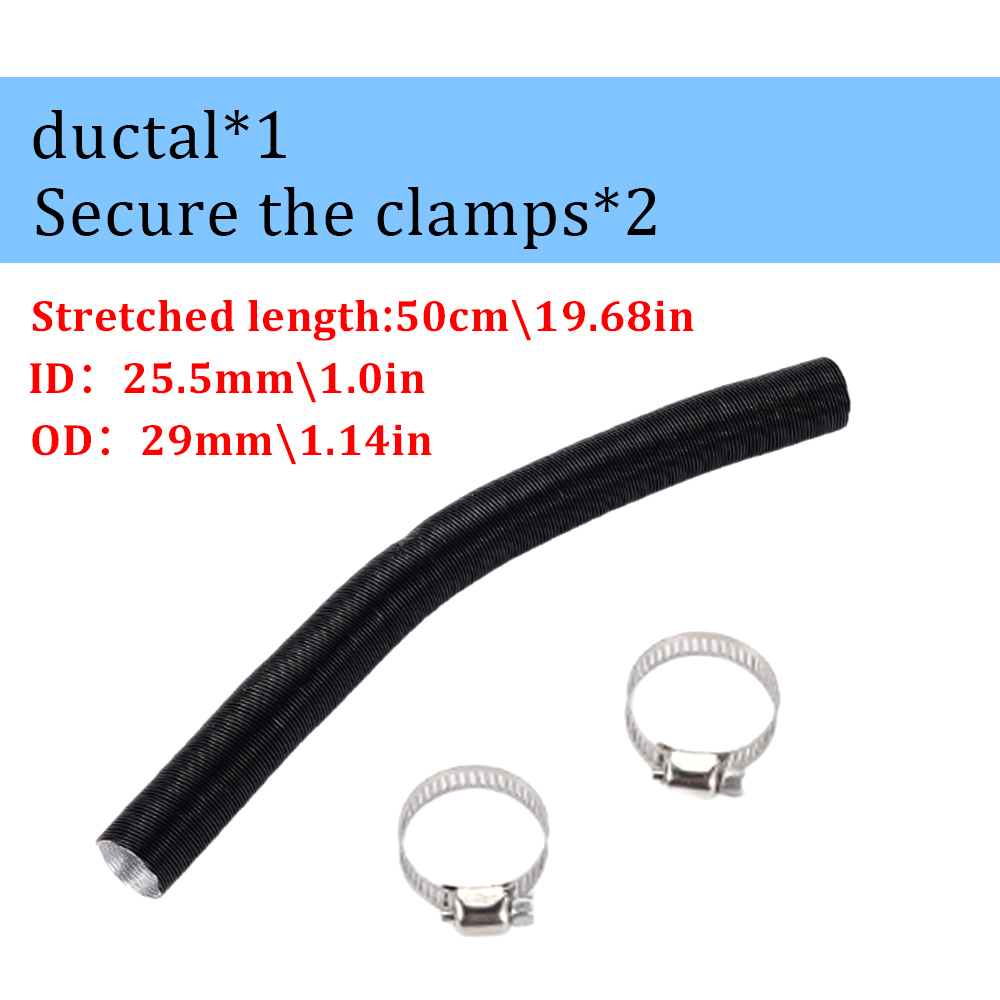 25mm Air Intake Duct Pipe For  - Diesel Heater 2Kw ulasan dan harga