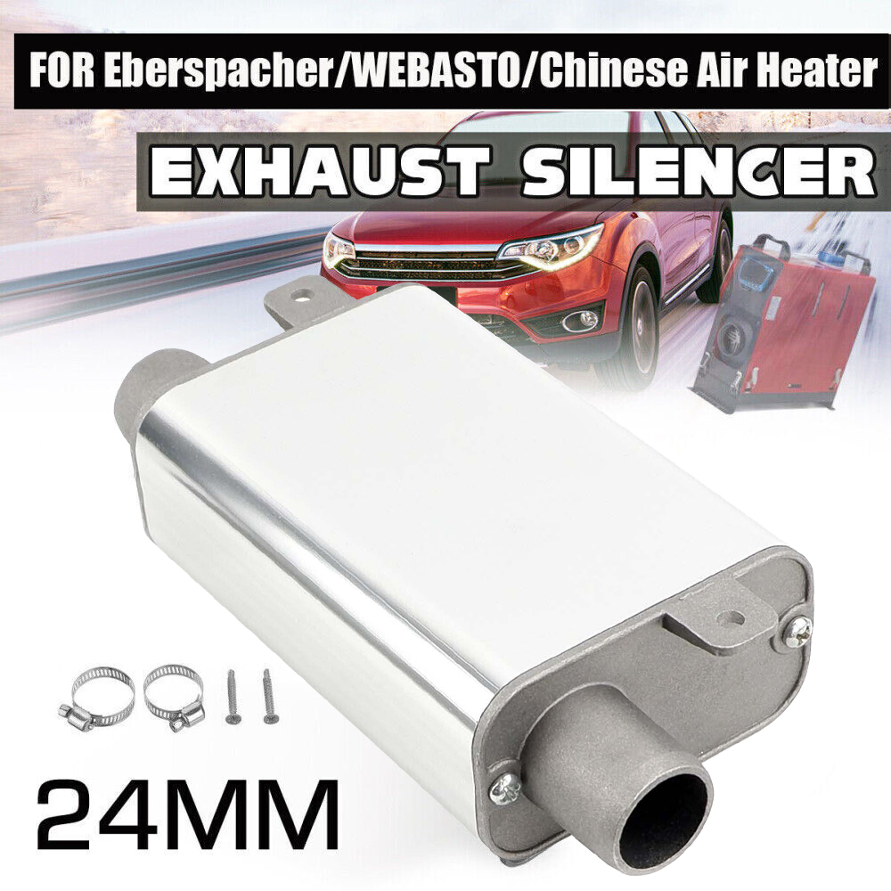 S Size Upgraded 24mm Exhaust P - Diesel Heater Silencer Muffler ulasan dan harga