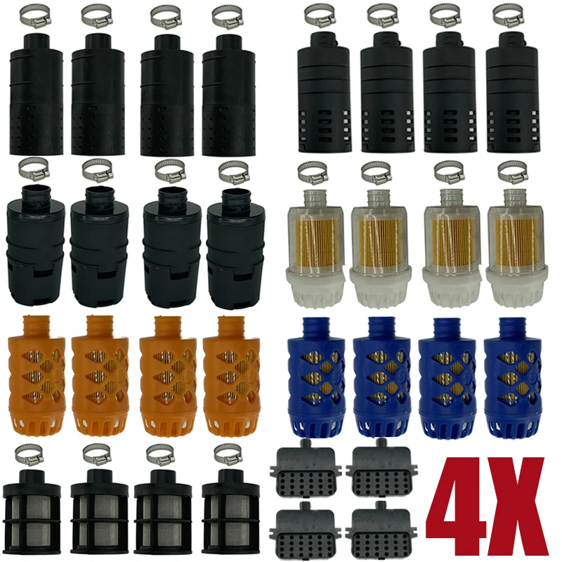 4X 25mm Car Auto Air Diesel Pa - Diesel Heater Silencer Muffler ulasan dan harga