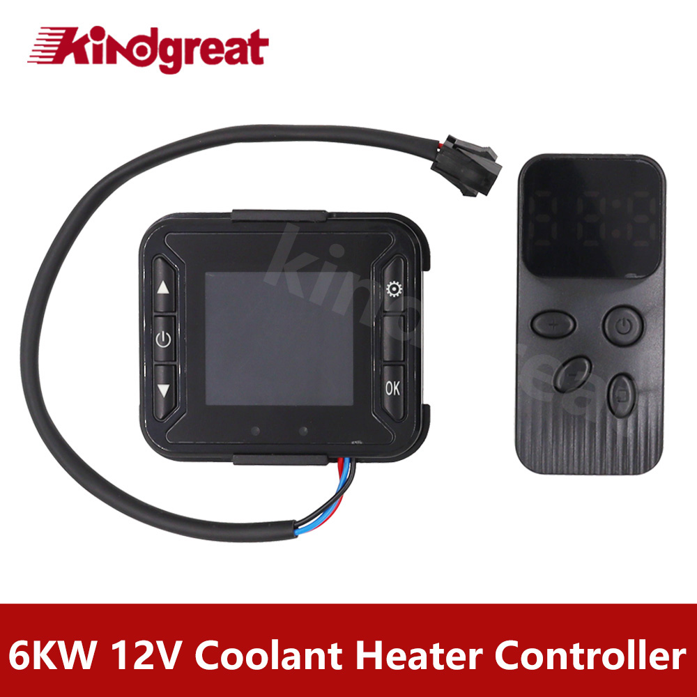 6KW 12v 24v Diesel Coolant Par - Diesel Air Heater Lcd Controller ulasan dan harga