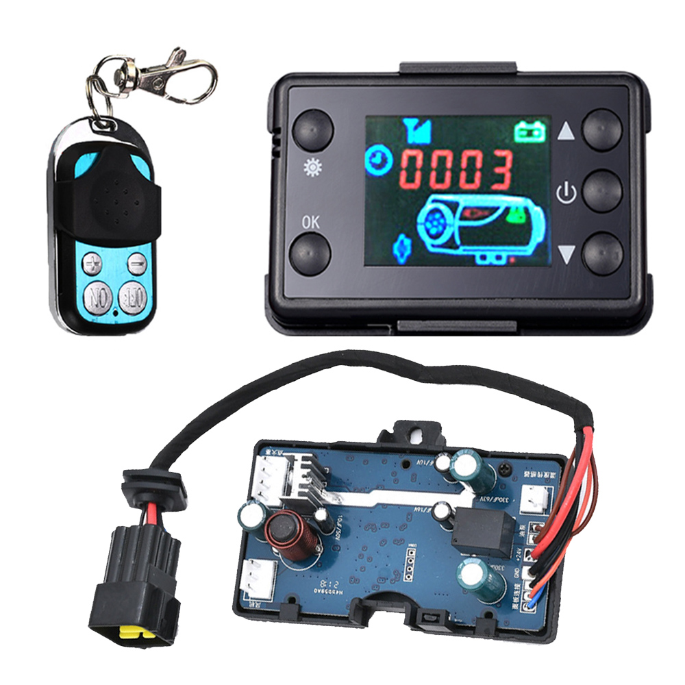 12V Car Air Parking Heater LCD - Parking Heater Remote Control Kit ulasan dan harga