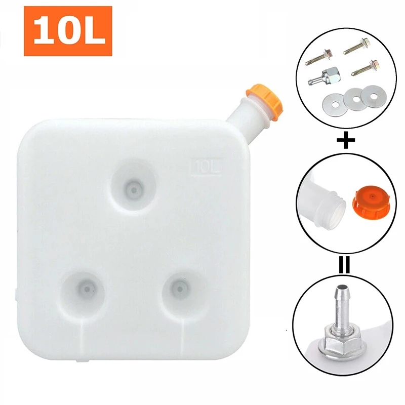 10L 3Hole Plastic Fuel Tank Oi - Diesel Heater Fuel Tank 10L ulasan dan harga