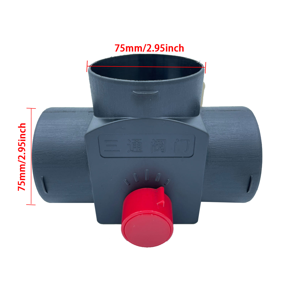 75MM Vavle Flap Adjustable Air - Diesel Heater Ducting Kit ulasan dan harga