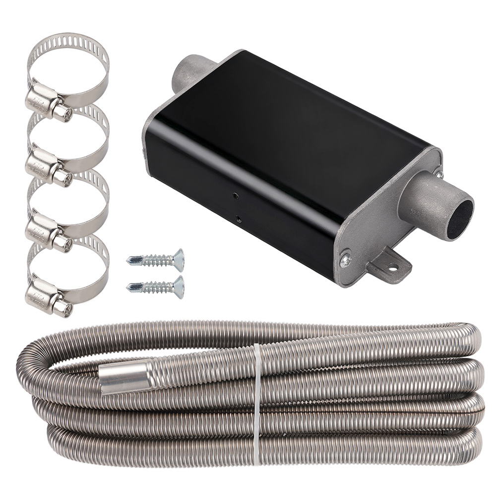 Exhaust Muffler Kit Aluminum A - Diesel Heater 8Kw Rv Camper ulasan dan harga