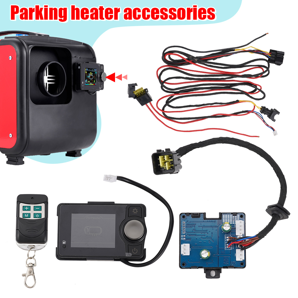 5-8KW Parking Heater Accessori - Diesel Air Heater Lcd Controller ulasan dan harga