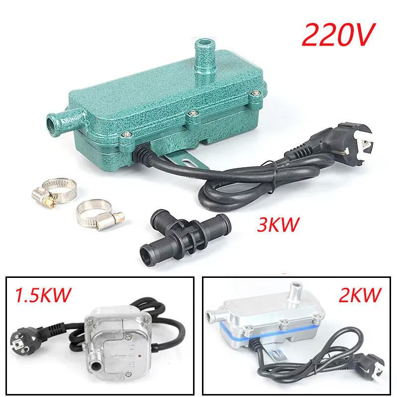 1.5KW 2KW 3KW 220V Car Preheat - Diesel Heater Silencer Muffler ulasan dan harga