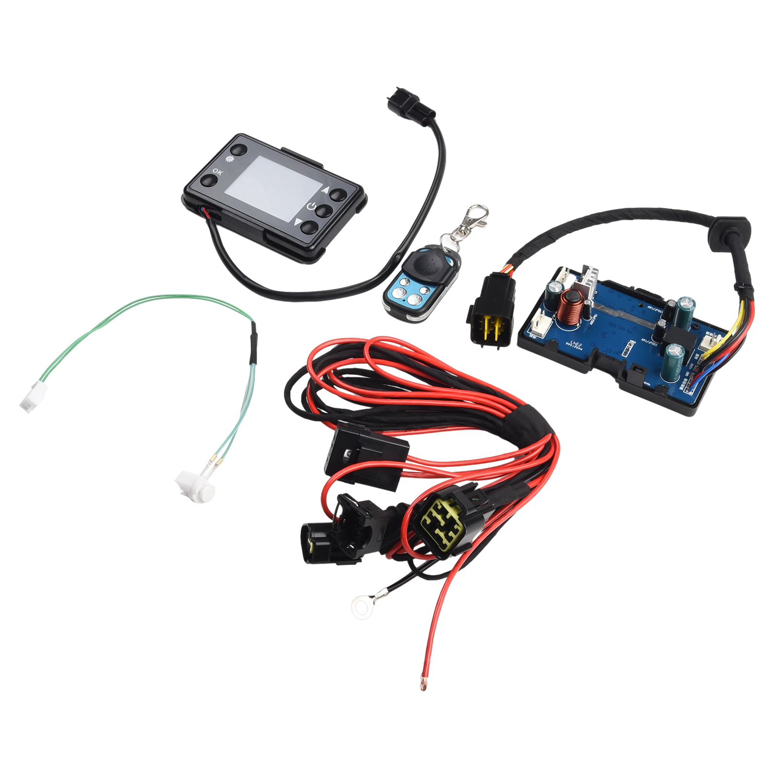 /12V /24V /LCD Monitor Control - Parking Heater Remote Control Kit ulasan dan harga