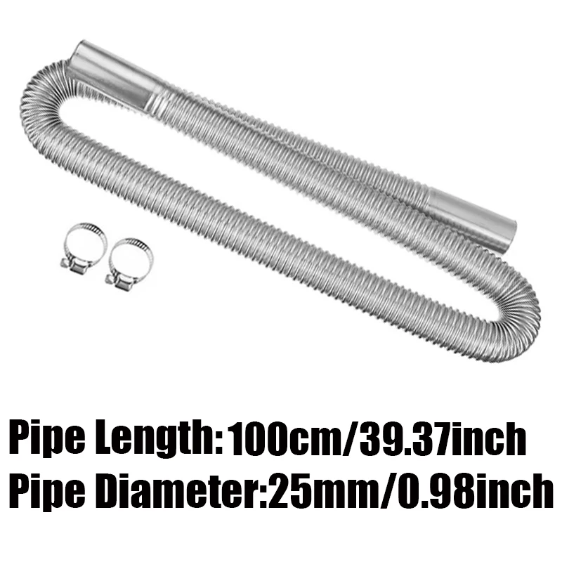 100cm Air Diesel Parking Heate - Diesel Heater Silencer Muffler ulasan dan harga