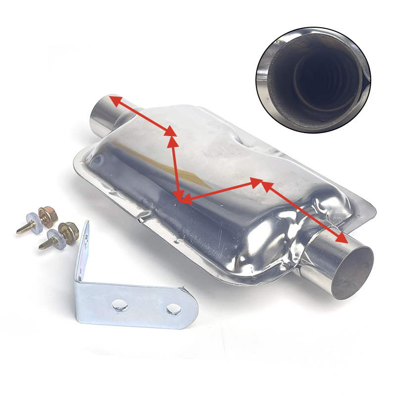 24mm Muffler Straight Pipe/S C - Diesel Heater Silencer Muffler ulasan dan harga