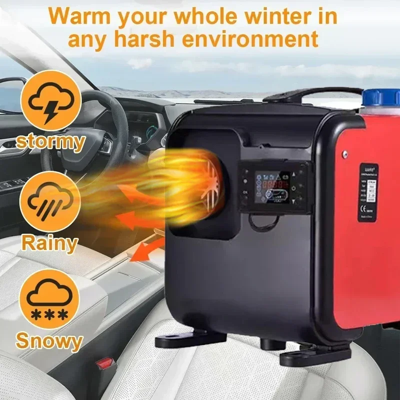 12V 24V 220V 3 in 1 Car Diesel - 12V Diesel Heater With Remote ulasan dan harga
