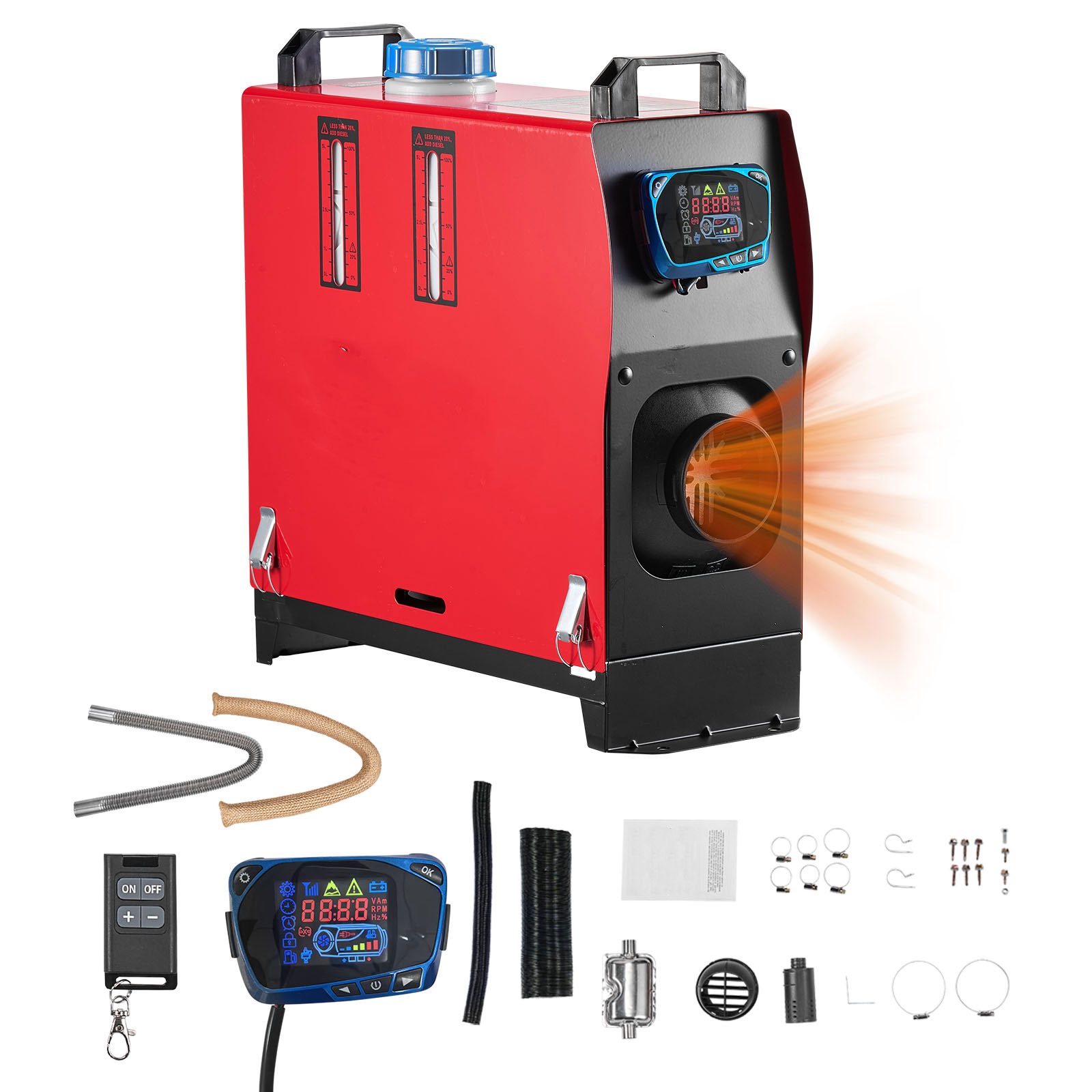 SucceBuy 8KW Diesel Air Heater - Diesel Heater 8Kw Rv Camper ulasan dan harga