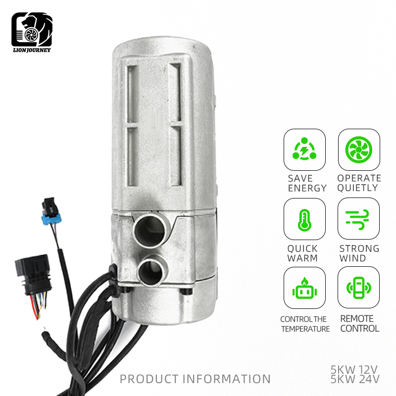 Factory Portable 5KW 12V 24V D - 12V Diesel Heater With Remote ulasan dan harga