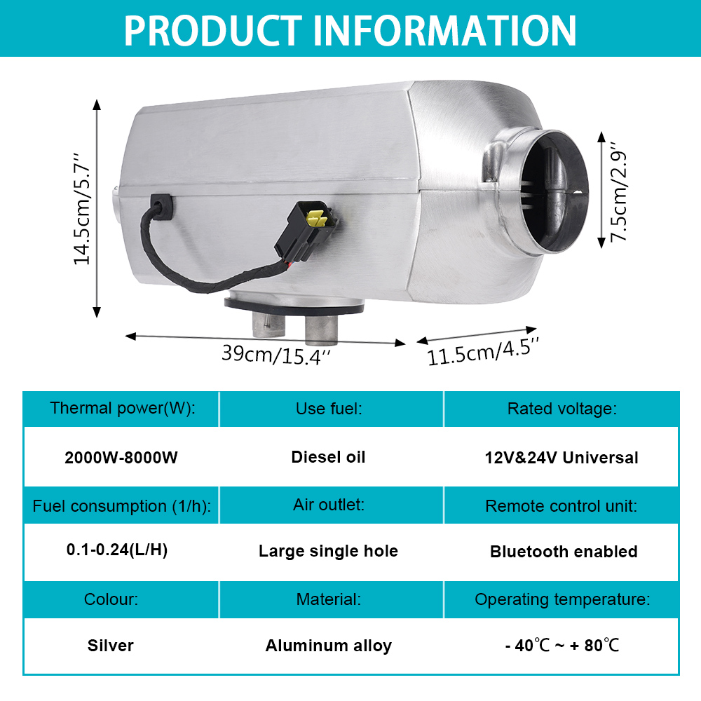 Diesel Air Parking Heater 2/5/ - Diesel Heater 8Kw Rv Camper ulasan dan harga