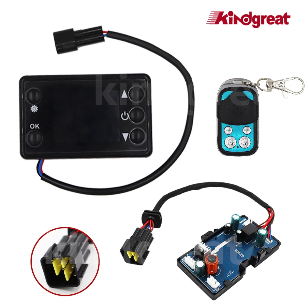 12/24V 2KW 5KW 8KW Diesel Air  - Diesel Air Heater Lcd Controller ulasan dan harga