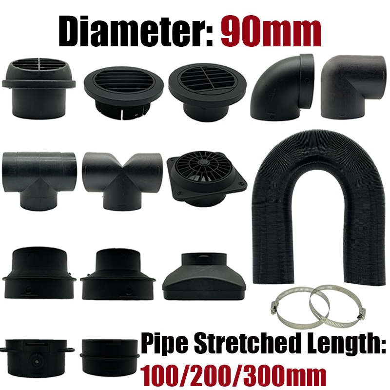 Car Air Diesel Heater 90mm Dia - Diesel Heater Ducting Kit ulasan dan harga