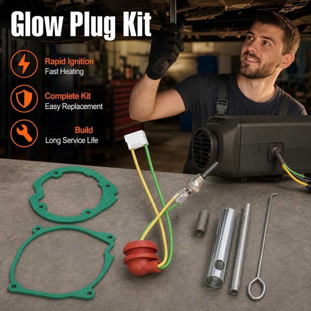 Ceramic Glow Plug Gasket Kit F - Diesel Heater 2Kw ulasan dan harga